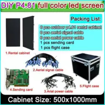 P4.81 led display module